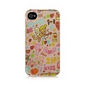 Insten Hard Crystal Skin Back Protective Shell Cover Case For Apple iPhone 4 / 4S - Valentine