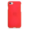 Insten Rubberized Hard Snap-in Case Cover for Apple iPhone 7/ 8, Red