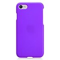 Insten Rubberized Hard Snap-in Case Cover for Apple iPhone 7/ 8, Purple