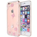 Insten TPU Case w/Diamond For Apple iPhone 6s Plus / 6 Plus - Clear/Pink