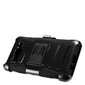 Insten Advanced Armor Hybrid Dual Layer Stand Holster Shockproof Case For Samsung Galaxy On5 - Jet Black