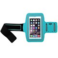 Insten Blue Adjustable Armband Sportband Key Holder Pouch for iPhone 6s 6 Plus SE Samsung Galaxy Note 5 LG K7 Tribute 5