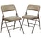Flash Furniture HERCULES Series Vinyl Banquet/Reception Chair, Beige, 2/Pack (2HAMC309AVBGE)
