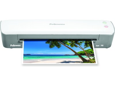 Fellowes Ion 95 Thermal Laminator, 9.5" Width, Gray/White (5247201)