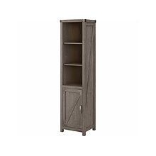 kathy ireland® Home by Bush Furniture Cottage Grove 5-Shelf 72H Bookcase, Restored Gray (CGB118RTG-