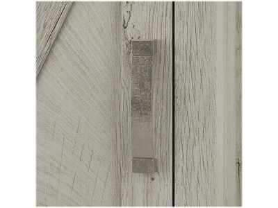 kathy ireland® Home by Bush Furniture Cottage Grove 5-Shelf 72"H Bookcase, Cottage White (CGB132CWH-03)