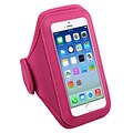 Insten Hot Pink Workout Gym Pouch Armband Phone Holder Case For iPhone 7 6 6S / Galaxy S6 Running Gym Jogging Sportband