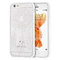 Insten Lacie Fusion TPU Transparent Candy Skin Rubber Gel Case For Apple iPhone 6 / 6s - White Dream Catcher