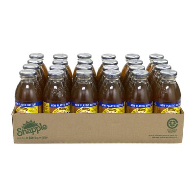 Snapple All Natural Half n Half Lemonade Iced Tea, 16 oz., 24/Box (209-02598)