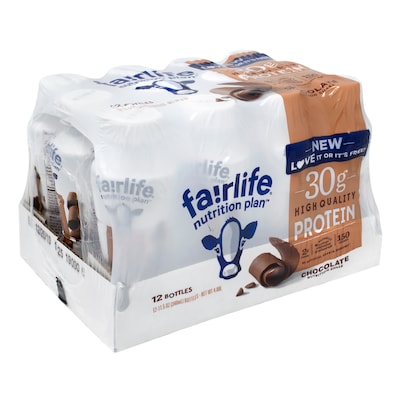 Fairlife High Protein Chocolate Nutrition Shake, 11.5 oz., 12/Box (220-01002)