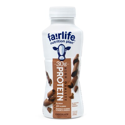 Fairlife High Protein Chocolate Nutrition Shake, 11.5 oz., 12/Box (220-01002)