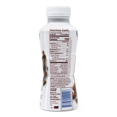 Fairlife High Protein Chocolate Nutrition Shake, 11.5 oz., 12/Box (220-01002)