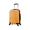 InUSA Pilot Plastic Carry-On Luggage, Mustard (IUPIL00S-MUS)