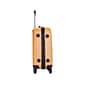InUSA Pilot Plastic Carry-On Luggage, Mustard (IUPIL00S-MUS)