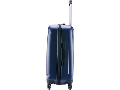 InUSA Pilot 20" Hardside Carry-On Suitcase, 4-Wheeled Spinner, TSA Checkpoint Friendly, Blue (IUPIL00S-BLU)