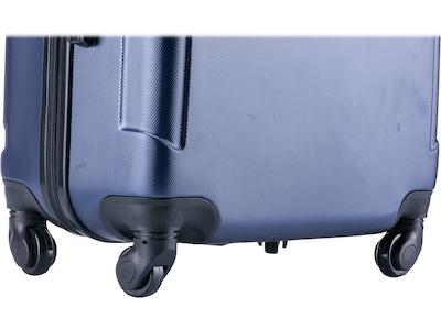 InUSA Pilot 20" Hardside Carry-On Suitcase, 4-Wheeled Spinner, TSA Checkpoint Friendly, Blue (IUPIL00S-BLU)