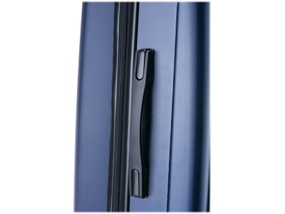 InUSA Pilot 24" Hardside Suitcase, 4-Wheeled Spinner, Blue (IUPIL00M-BLU)