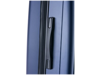 InUSA Pilot 24" Hardside Suitcase, 4-Wheeled Spinner, TSA Checkpoint Friendly, Blue (IUPIL00M-BLU)