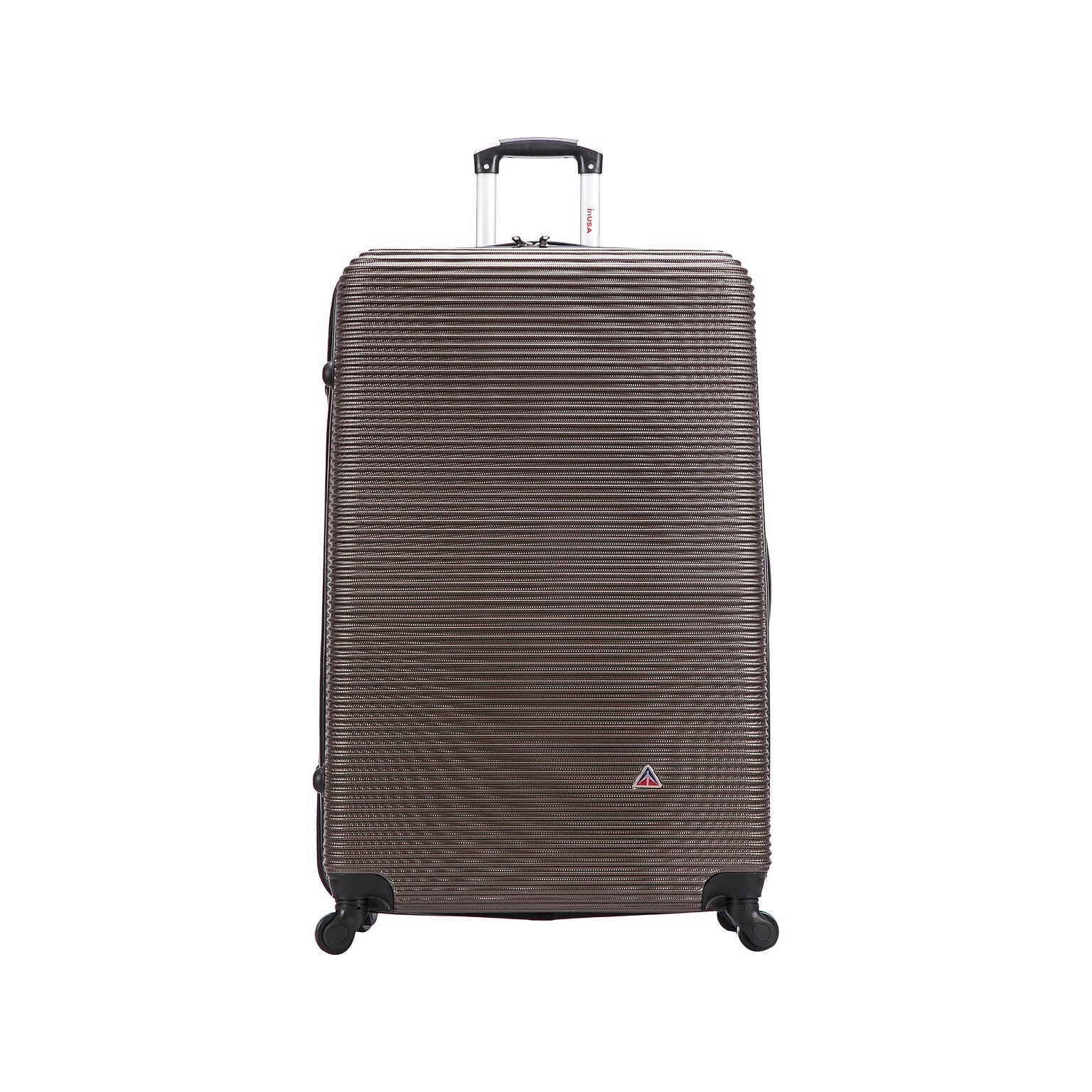 InUSA Royal 32 Hardside Suitcase, 4-Wheeled Spinner, TSA Checkpoint Friendly, Brown (IUROY00XL-BRO)