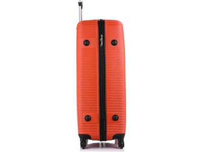 InUSA Royal 34" Hardside Suitcase, 4-Wheeled Spinner, Orange (IUROY00XL-ORG)