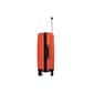 InUSA Royal Medium Plastic 4-Wheel Spinner Luggage, Orange (IUROY00M-ORG)