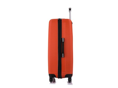 InUSA Royal 28" Hardside Suitcase, 4-Wheeled Spinner, TSA Checkpoint Friendly, Orange (IUROY00L-ORG)
