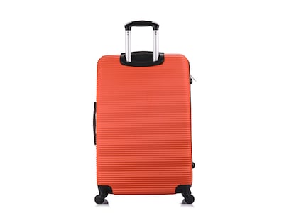 InUSA Royal 28" Hardside Suitcase, 4-Wheeled Spinner, TSA Checkpoint Friendly, Orange (IUROY00L-ORG)