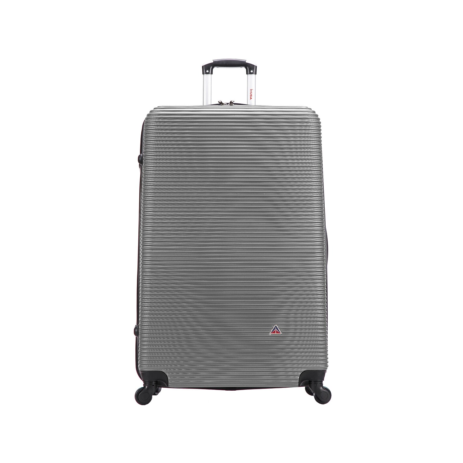 InUSA Royal 32 Hardside Suitcase, 4-Wheeled Spinner, Silver (IUROY00XL-SIL)