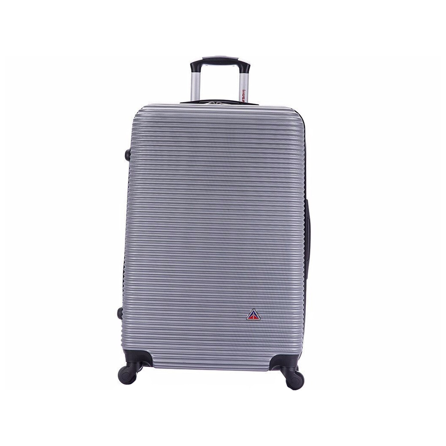 InUSA Royal 30 Hardside Suitcase, 4-Wheeled Spinner, Silver (IUROY00L-SIL)