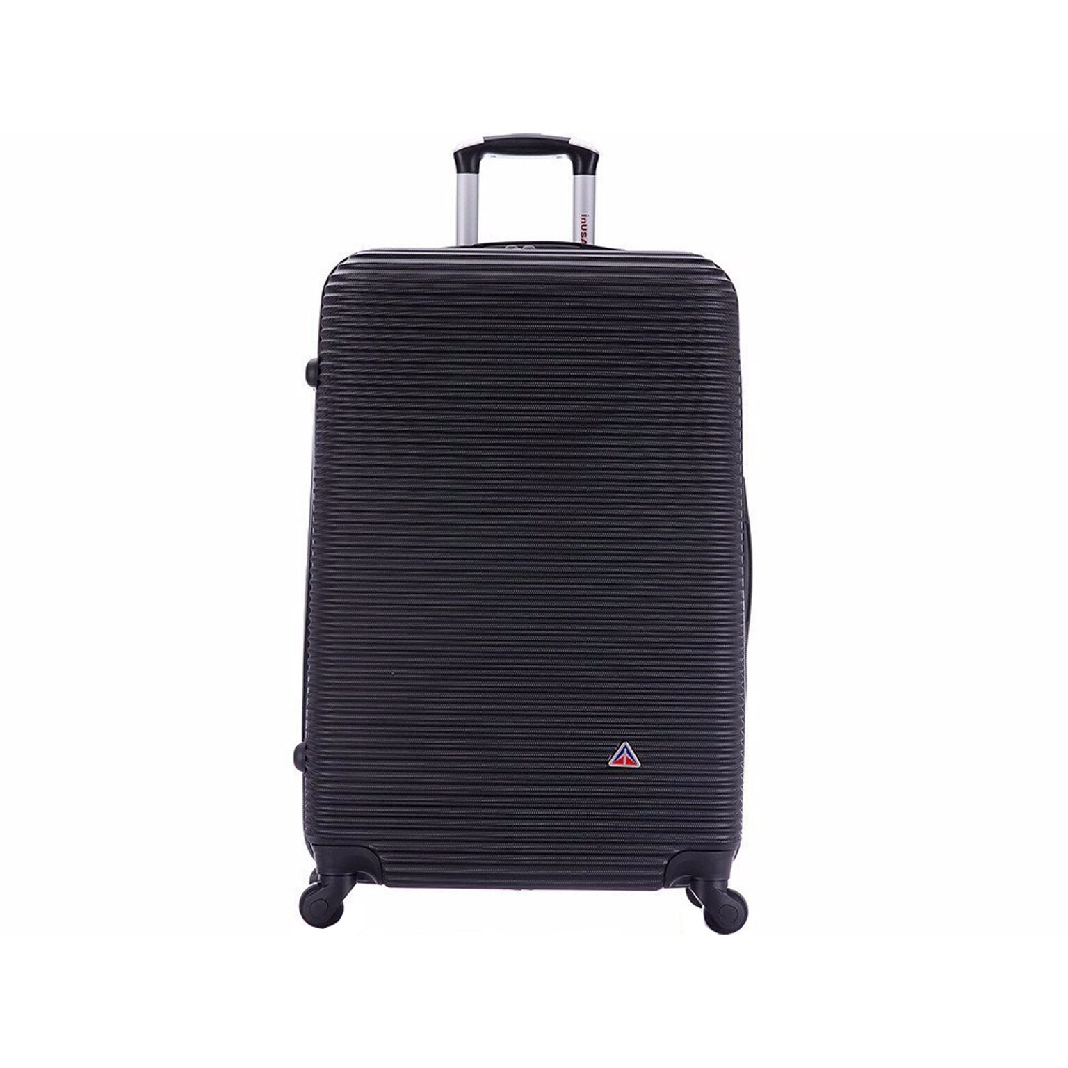 InUSA Royal 28 Hardside Suitcase, 4-Wheeled Spinner, TSA Checkpoint Friendly, Black (IUROY00L-BLK)