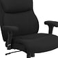 Flash Furniture HERCULES Series Ergonomic Fabric Swivel Big & Tall Task Office Chair, Black (GO2031F)