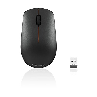 Lenovo 400 Wireless Optical Mouse, Black (GY50R91293)