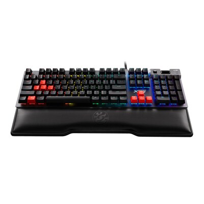 XPG SUMMONER Wired Backlit Gaming Keyboard, Cherry MX Speed RGB Silver, Gunmetal Gray (SUMMONER4CBKCWW)
