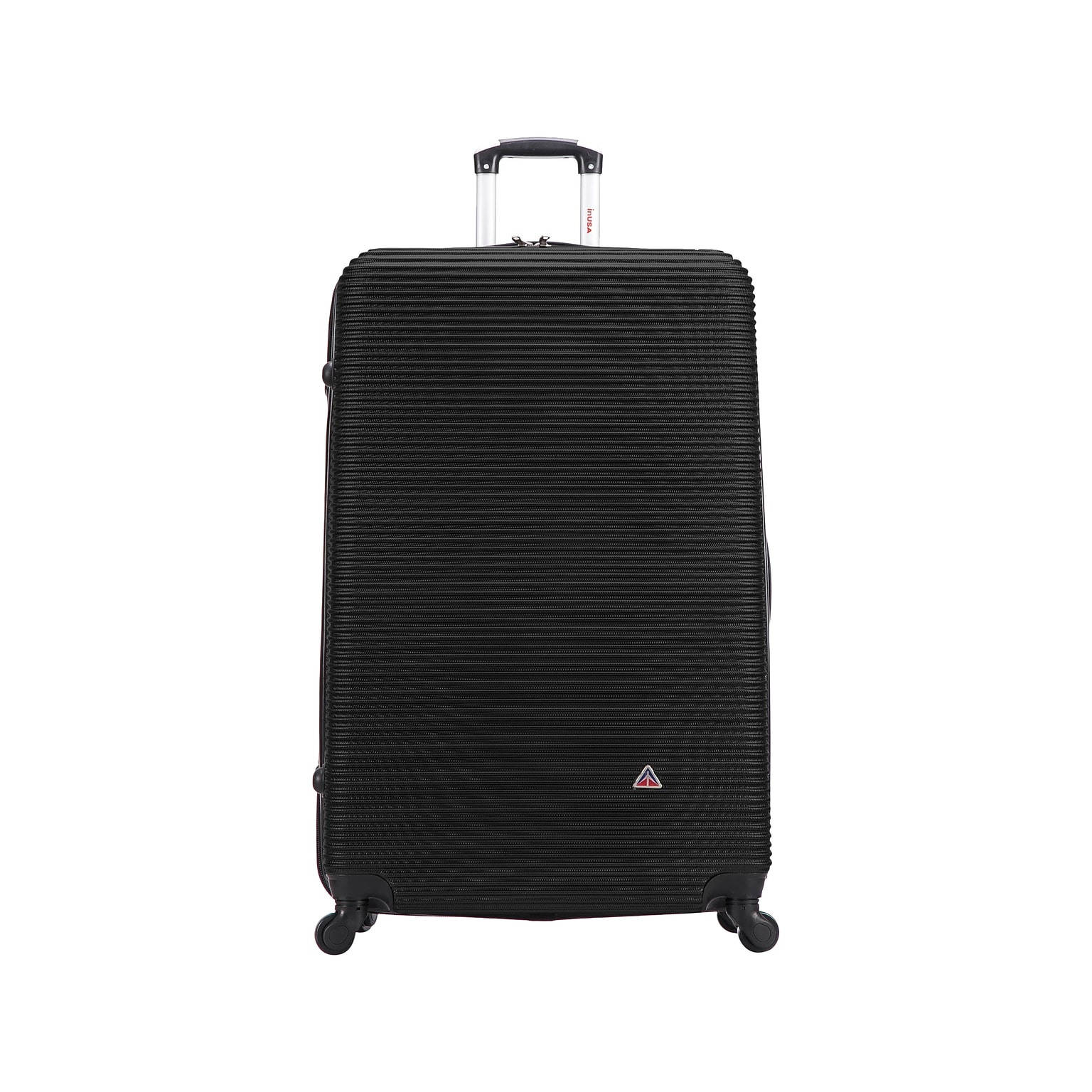 InUSA Royal 32 Hardside Suitcase, 4-Wheeled Spinner, TSA Checkpoint Friendly, Black (IUROY00XL-BLK)