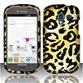 Insten Cheetah Hard Rubber Cover Case For Samsung Galaxy Exhibit - Yellow