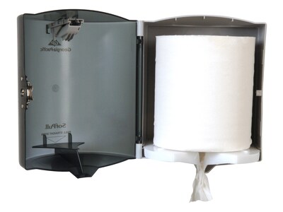 Georgia-Pacific SofPull Paper Towel Dispenser Kit, Black (58206)