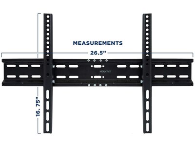 Mount-It! Tilt Wall Mount for LCD/Plasma Panel (low profile), 77 lbs. Max. (MI-3030XL)