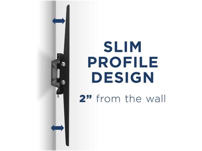 Mount-It! Tilt Wall Mount for LCD/Plasma Panel (low profile), 77 lbs. Max. (MI-3030XL)