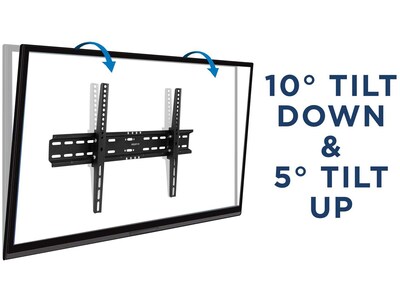 Mount-It! Tilt Wall Mount for LCD/Plasma Panel (low profile), 77 lbs. Max. (MI-3030XL)