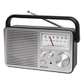 Jensen MR-750 Portable AM/FM Radio, Black (MR-750-BK)