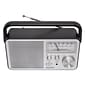 Jensen MR-750 Portable AM/FM Radio, Black (MR-750-BK)