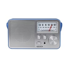 Jensen MR-750 Portable AM/FM Radio, Blue