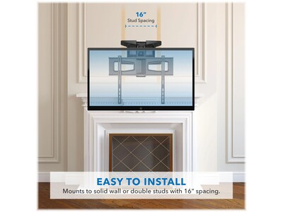 Mount-It! Motorized Lift TV Mount, Screen Size: 40"-70", 77 lbs. Max. (MI-386)