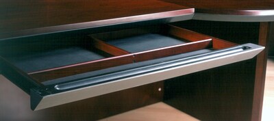 Safco Corsica Collection Center Drawer, Mahogany (CCDMAH)