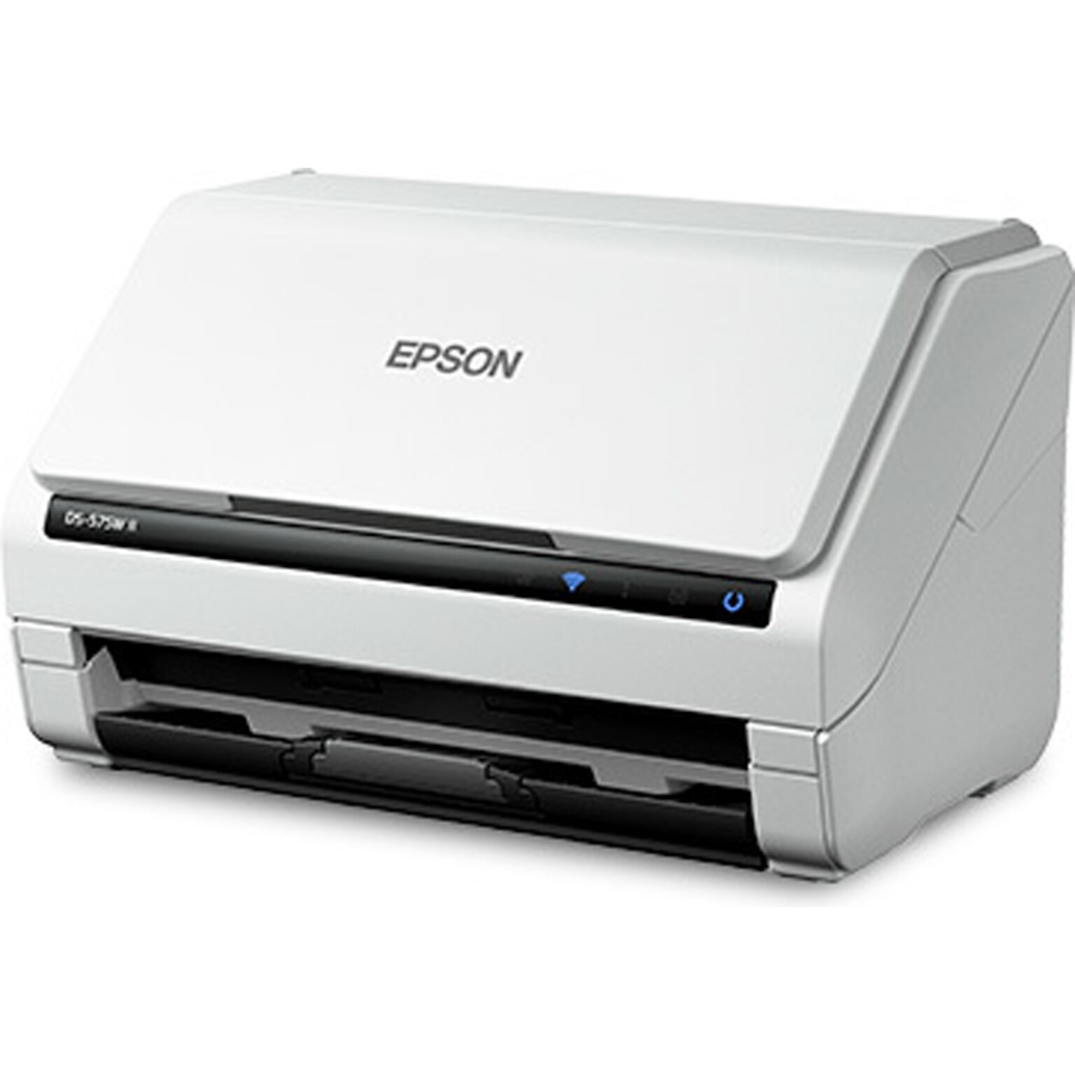 Epson DS-575W II Duplex Document Scanner, White/Black (B11B263202)