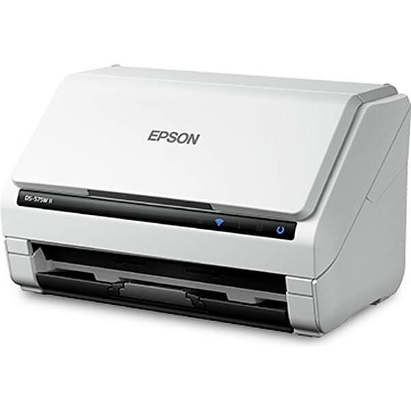 Epson DS-575W II Duplex Document Scanner, White/Black (B11B263202)