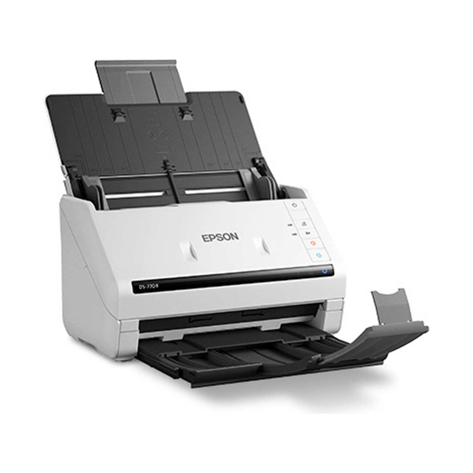 Epson DS-770 II Duplex Document Scanner, White/Black (B11B262201)