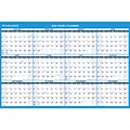 2022 AT-A-GLANCE 32.5 x 48.5 Yearly Calendar, White/Blue (PM300-28-22)