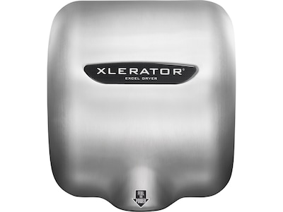XLERATOR 208-277V Automatic Hand Dryer, Brushed Stainless Steel (604166H)