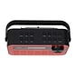 Jensen JEP-250 AM/FM Weather Alert Radio, Red/Black (JEP-250)